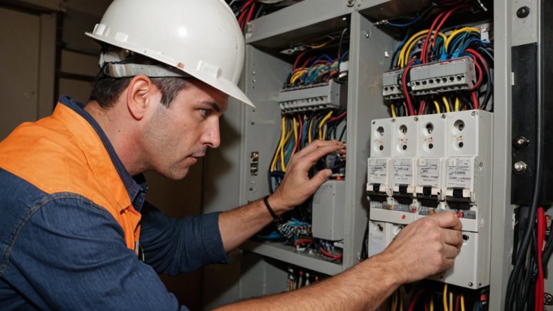 elektrisk kapasitet, strømmstyrke, elektrisk sikkerhet, elektriker, elektriske problemer