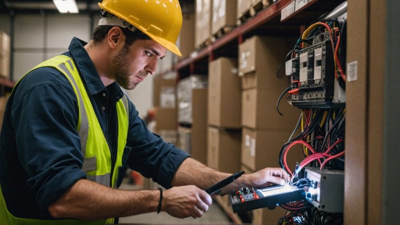 varehus elektrisk installasjon, elektrisk sikkerhet regler, kvalifiserte elektrikere, DIY elektrisk arbeid, vanlige elektriske problemer