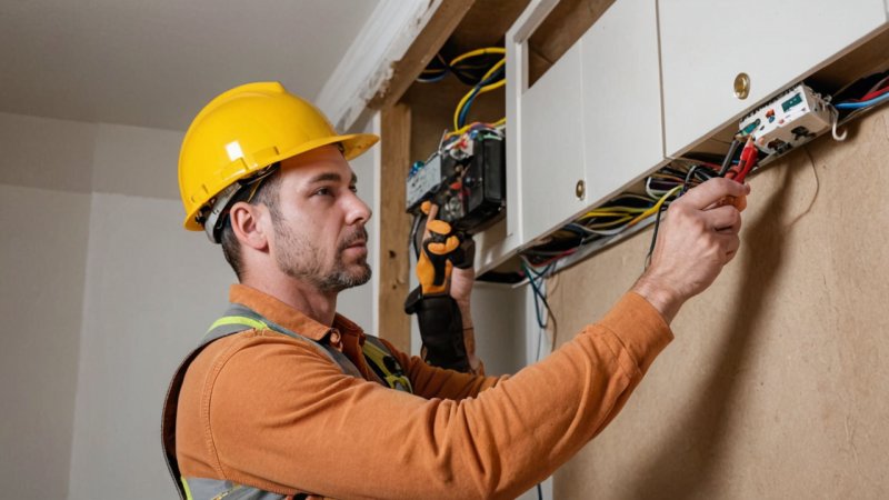 elektrisk sikkerhet, hjemme renovering, kvalifisert elektriker, DIY sikkerhetstips, elektrisk installasjon