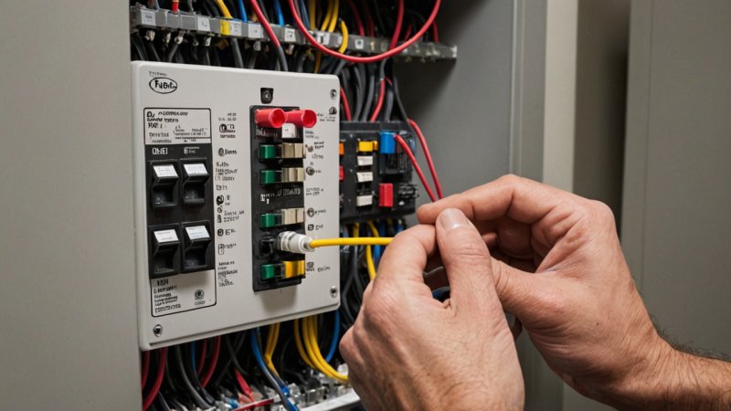 riktig merking, elektriske paneler, sikkerhet, elektriker, vedlikehold