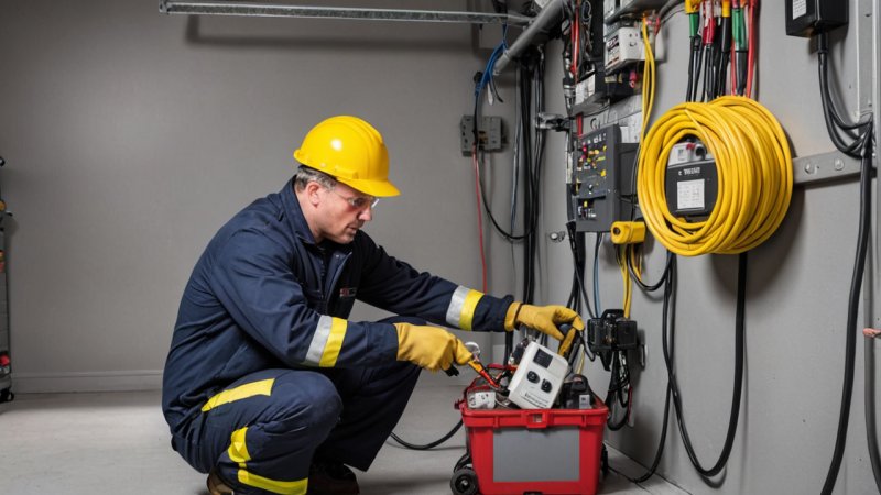 elektrisk sikkerhet, garasje farer, kvalifiserte elektrikere, elektriske inspeksjoner, DIY sikkerhet
