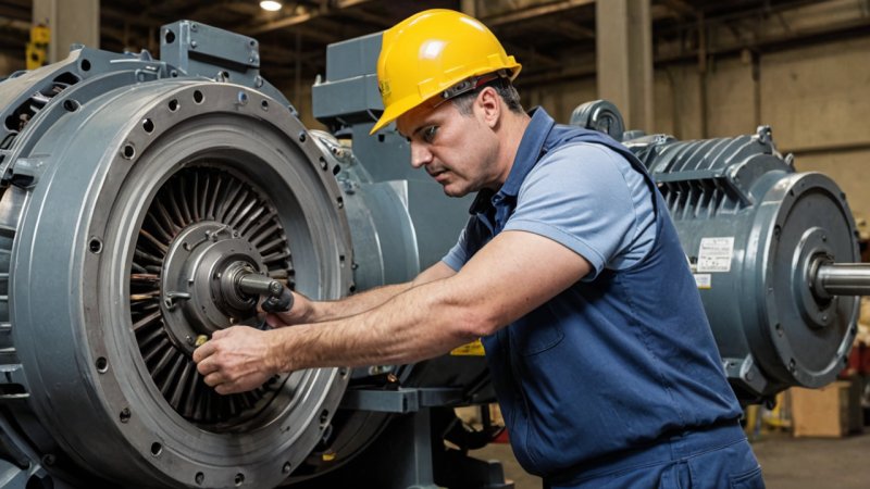 elektriske motorer, elektrisk sikkerhet, motorinstallasjon, personlig verneutstyr, kvalifiserte elektrikere