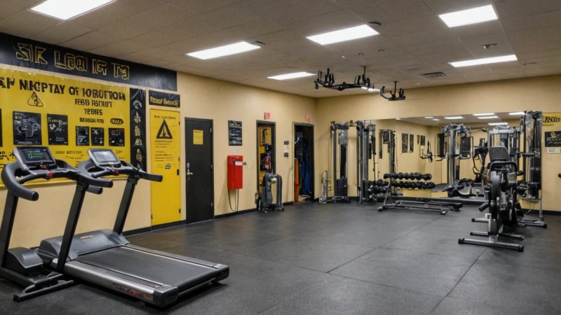 treningssenter elektriske problemer, elektrisk sikkerhet, ansette elektrikere, krets overbelastning, vedlikeholdstips