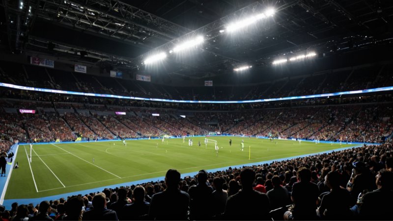 energibesparelse, idrettsarrangementer, bærekraftige tiltak, LED-belysning, fornybar energi, publikumsengasjement