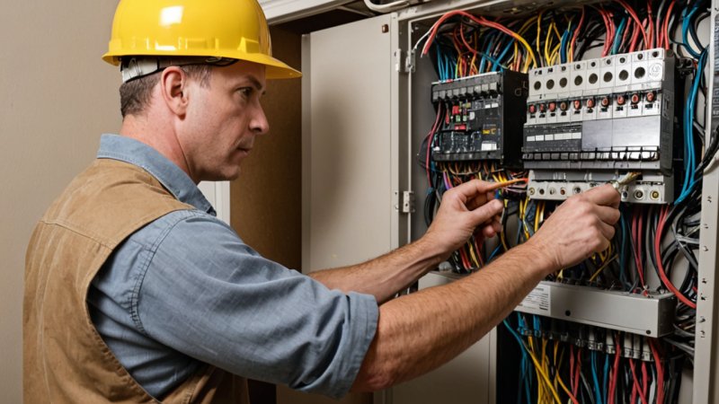 elektriske feil, reparere elektriske kretser, ansette kvalifiserte elektrikere, sikkerhetstips for elektrisk arbeid, norske elektriske forskrifter