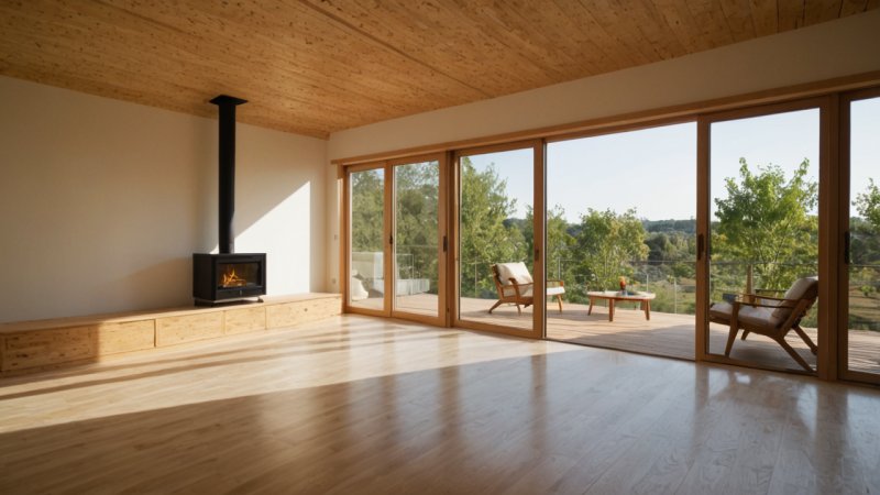 bærekraftige byggemetoder, energibesparelse, miljøvennlig konstruksjon, passivhus, fornybare materialer, solenergi, grønne tak