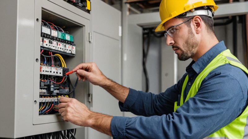 elektrisk sikkerhet, sikkerhetsplan for bedrifter, elektriske inspeksjoner, kvalifiserte elektrikere, risikovurdering