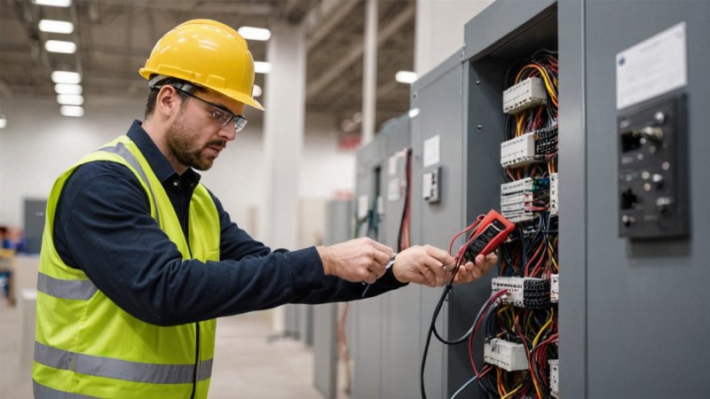 elektrisk installasjon, utstillingslokaler, sikkerhetsregler, kvalifiserte elektrikere, elektrisk arbeid