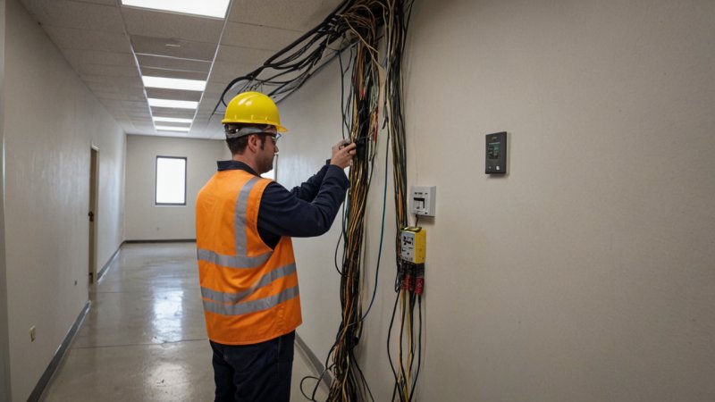 vanlige elektriske problemer, næringsbygg, elektrisk sikkerhet, ansette elektrikere, vedlikehold tips