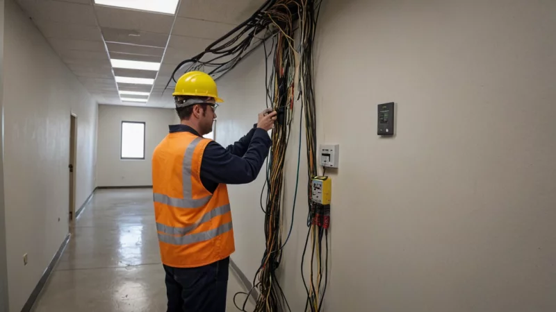 vanlige elektriske problemer, næringsbygg, elektrisk sikkerhet, ansette elektrikere, vedlikehold tips