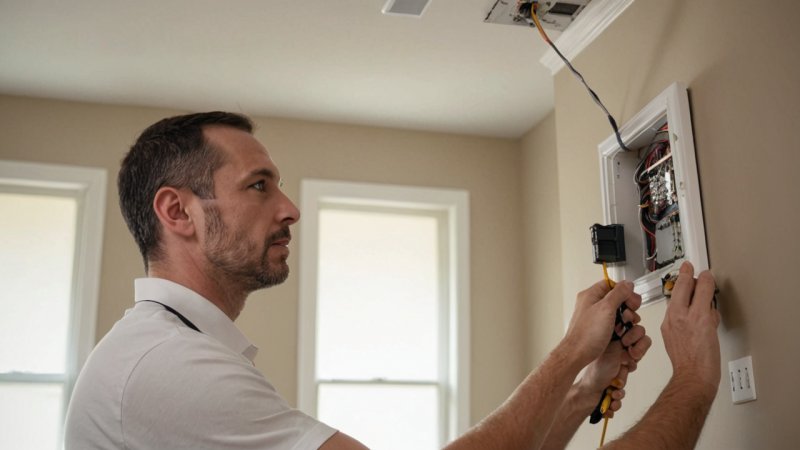 forebygging av elektriske branner, røykvarslere, kvalifiserte elektrikere, elektriske sikkerhetstips, hjemmesikkerhet