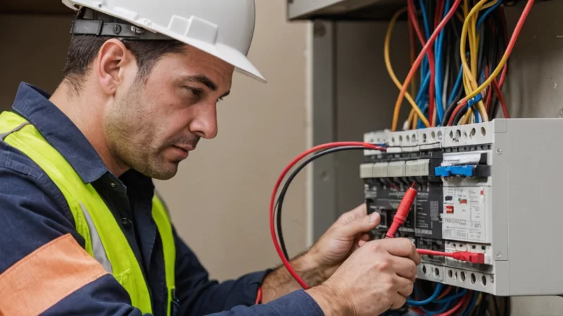 elektriker tidsfrister, ansette kvalifiserte elektrikere, elektrisk arbeid tidslinjer, entreprenør pålitelighet