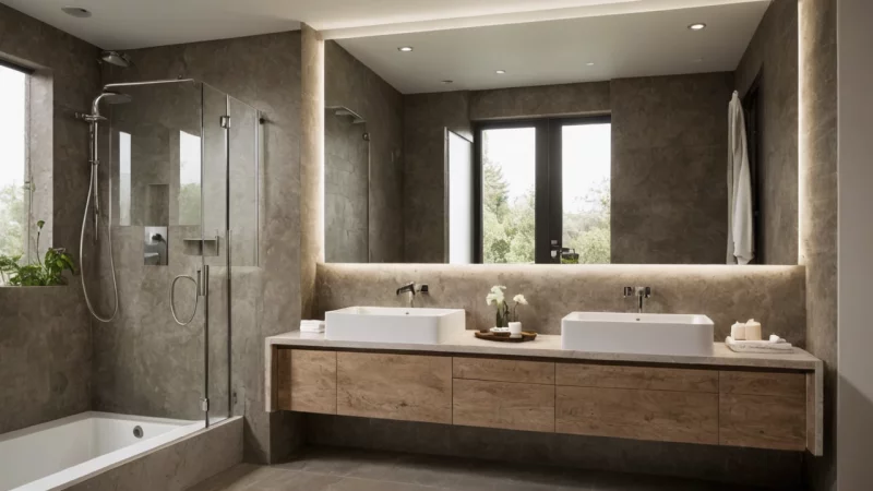 energibesparing, baderomsutstyr, miljøvennlig, vannbesparelse, energieffektive apparater