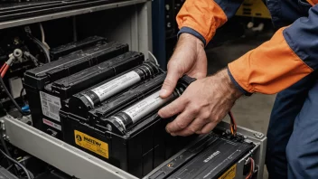 batterisikkerhet, håndtering av batterier, lagring av batterier, vedlikehold av batterier, elektrisk sikkerhet