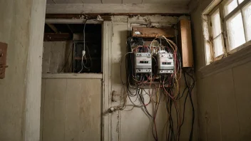 elektriske problemer, eldre boliger, sikkerhetstips, kvalifiserte elektrikere