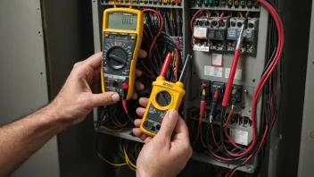 elektrisk sikkerhet, elektriske paneler, gjør det selv tips, elektriker, spenningsmåling