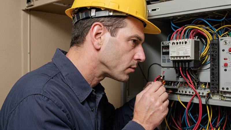 elektrisk vedlikehold, sikkerhetstips, inspeksjoner, elektriske systemer, elektriker råd