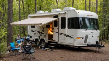 camping sikkerhet, elektriske branner, brannforebygging, campingvogn vedlikehold, elektriske systemer, sikkerhetstips